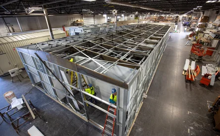 Control Building Factory Construction