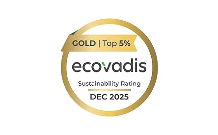EcoVadis Gold 2025 Award