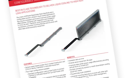RackChiller Rack Manifolds Sell Sheet Thumbnail