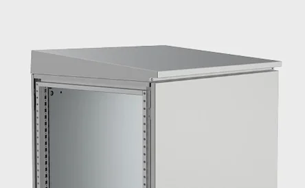 nVent HOFFMAN stainless steel rain hood, MSST, redesigned for improved ease of use