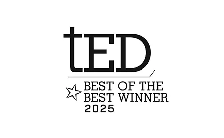 2025 tED magazine “Best of the Best” Award