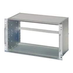 EuropacPRO 19" Subrack Kit for Railway, Shielded, EN 50155, CompactPCI, 3 U, 84 HP, 235 mm