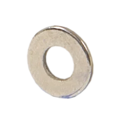 Washer, 2.7 DIN 125, Steel Nickel Plated, 100 Pieces