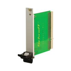 Plug-In Unit Kit With IEL Handle for Rear I/O, Shielded, Black, 3 U, 4 HP