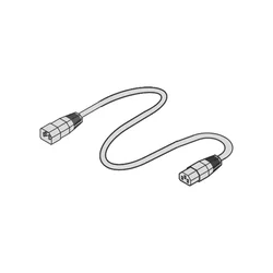 Mains Cable, IEC C14 to C13, 1 m, Black
