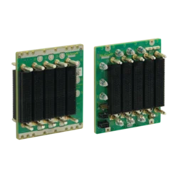 VPX-bakplan, 3 U, 5 kortplatser, Full-Mesh, med RTM