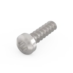 Panhead Screw, Torx 8, Self Forming, M2.5 x 9.3 mm, Steel Zinc Plated; 100 pieces