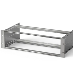 EuropacPRO 19" Subrack Kit for DIN Connector, Retrofit Shielding, 3 U, 175 mm