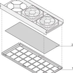 Air Filter Set for CompactPCI and VME 64x Systems