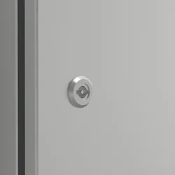Serrure acier inox DIN 3 mm, ALLS