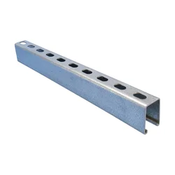 Montageschiene Typ D, mit Langloch