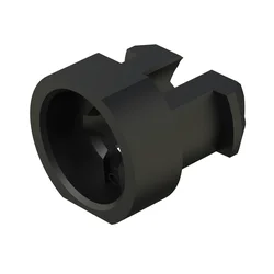 Sleeves for M2.5, Plastic, Black; 100 pieces