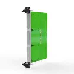 Plug-In Unit Kit for FMC With IEL Handle black, U-shaped Front Panel Shielded (Textile), 6 U, 4 HP