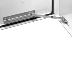Kit de tope de puerta de acero para gabinetes de soporte independiente