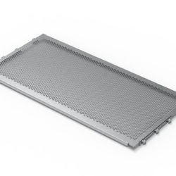 EuropacPRO Cover Plate for Bolting to Side Panel, 84 HP, 235 mm