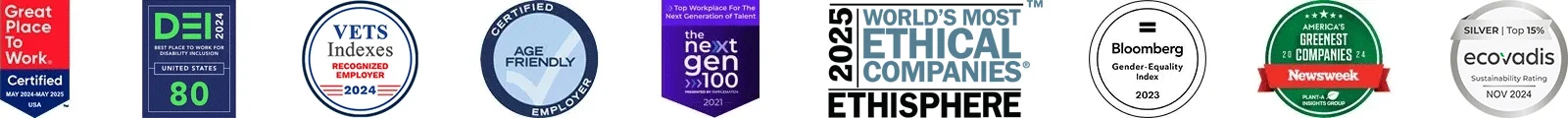 Careers Page Awards Banner Careers Page Awards Banner