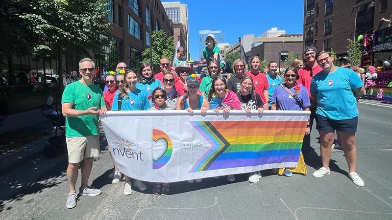 nVent employees celebrate Pride Month with the Allies ERG