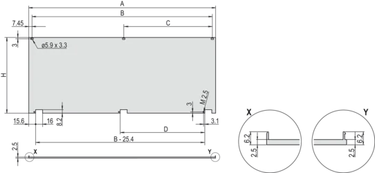 Front Panel Diagram