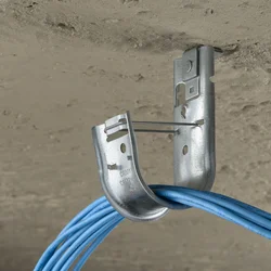 Improved nVent CADDY Cat HP J-Hook Mod Clip with Angle Bracket