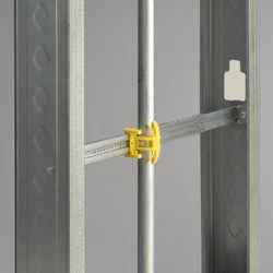 nVent CADDY Telescopic Screw Box Straps with Conduit Positioning Clip