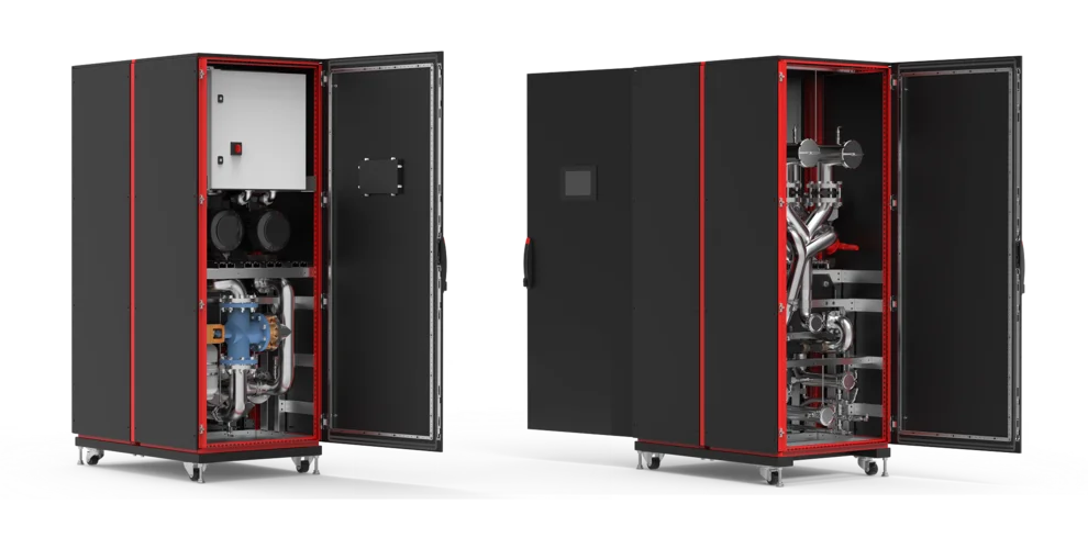 Coolant Distribution Unit, CDU, direct to chip cooling, in row cooling, data center cooling