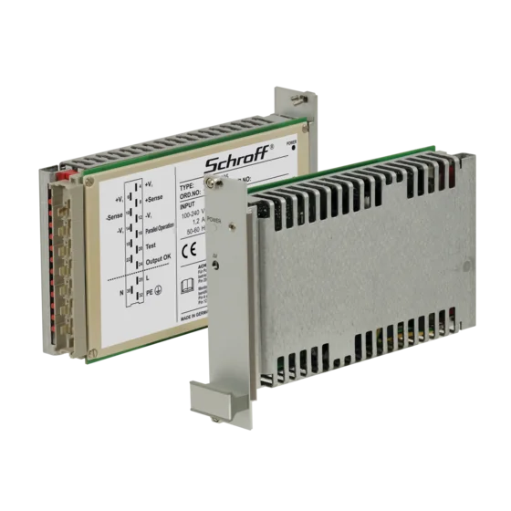 19" AC/DC switch-mode PSUs, Maxpower 50 W, single