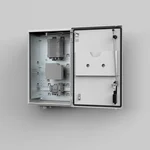 Integrated wallmount for digital rail